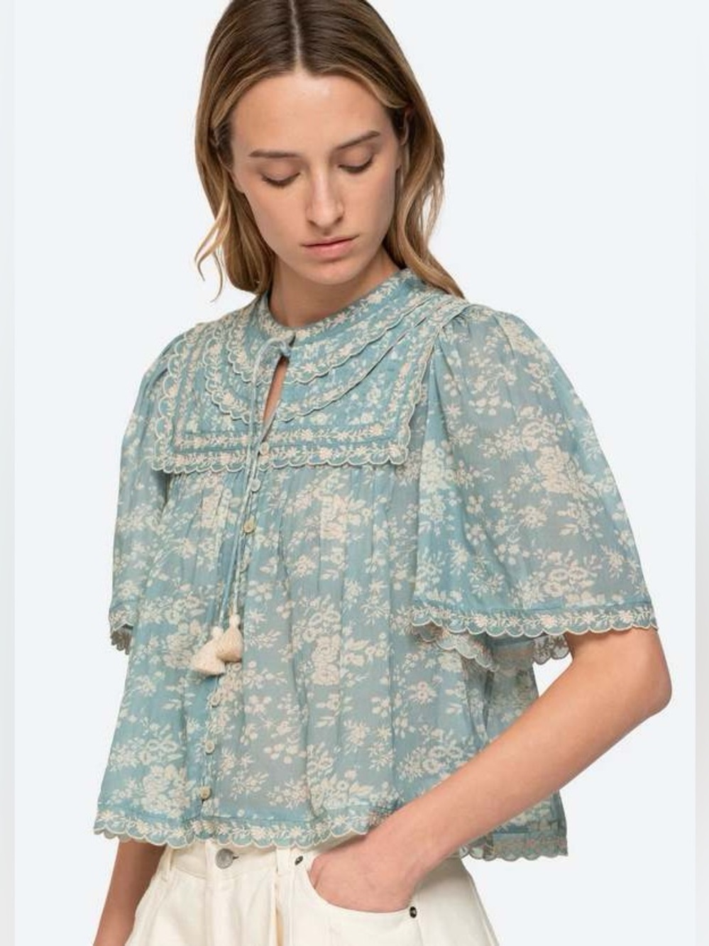 Sea New York Kirsten Floral top